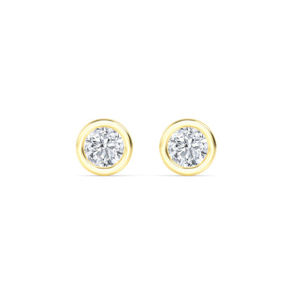 Smilla Ohrstecker in Gelbgold von The Good Bling Berlin
