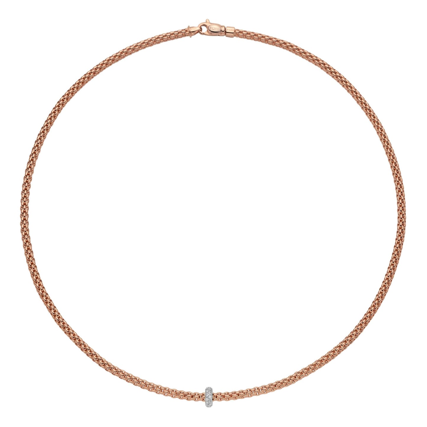 Prima Collier, Bicolor-Gold • Diamant von FOPE (74508CX_BB_R_XBX_043)