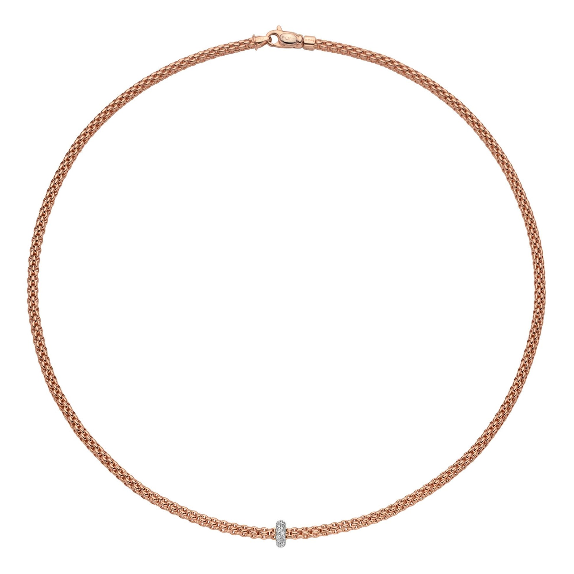 Prima Collier, Bicolor-Gold • Diamant von FOPE (74508CX_BB_R_XBX_043)