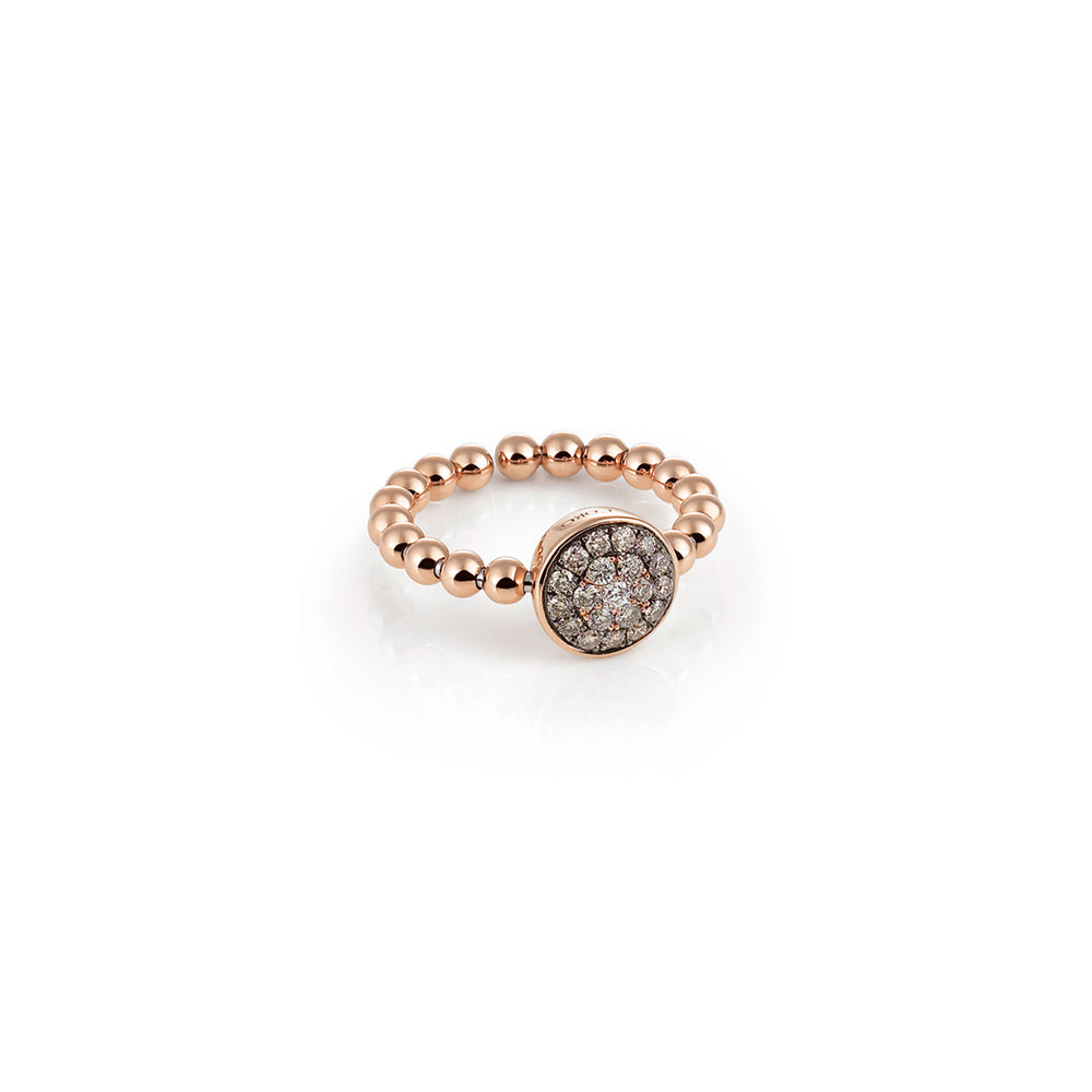 Palladio Ring, Roségold • Diamant von Al Coro (NR3701BWR)