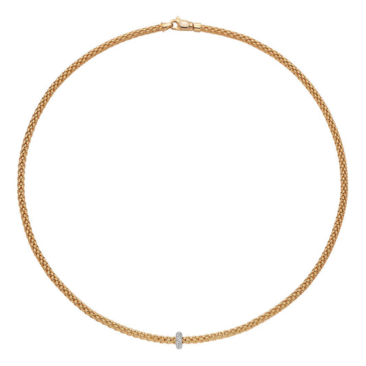 Prima Collier, Bicolor-Gold • Diamant von FOPE (74508CX_BB_G_XBX_043)