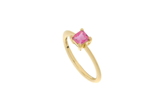 Princess Ring, Rosegold mit Pink Tourmaline
