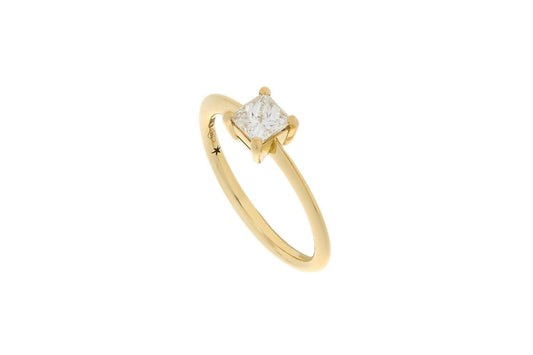 Princess Ring, Rosegold mit White Topaz von Grimaldo Firenze online kaufen (Ref. PR-RG01TW-01)