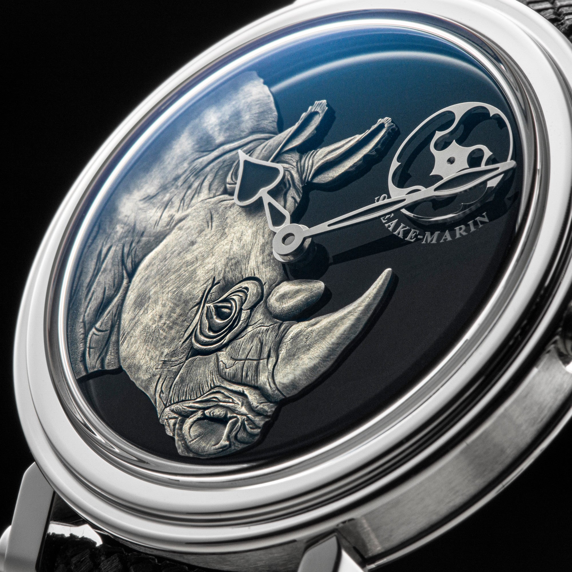 Rhinoceros, Silber • Rubin von Speake-Marin (413813360)