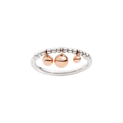 Ring Bollicine, Roségold von DoDo (DAC0001-BOLLI-0009A)