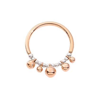 Ring Bollicine, Roségold von DoDo (DAC0002-BOLLI-0009A)