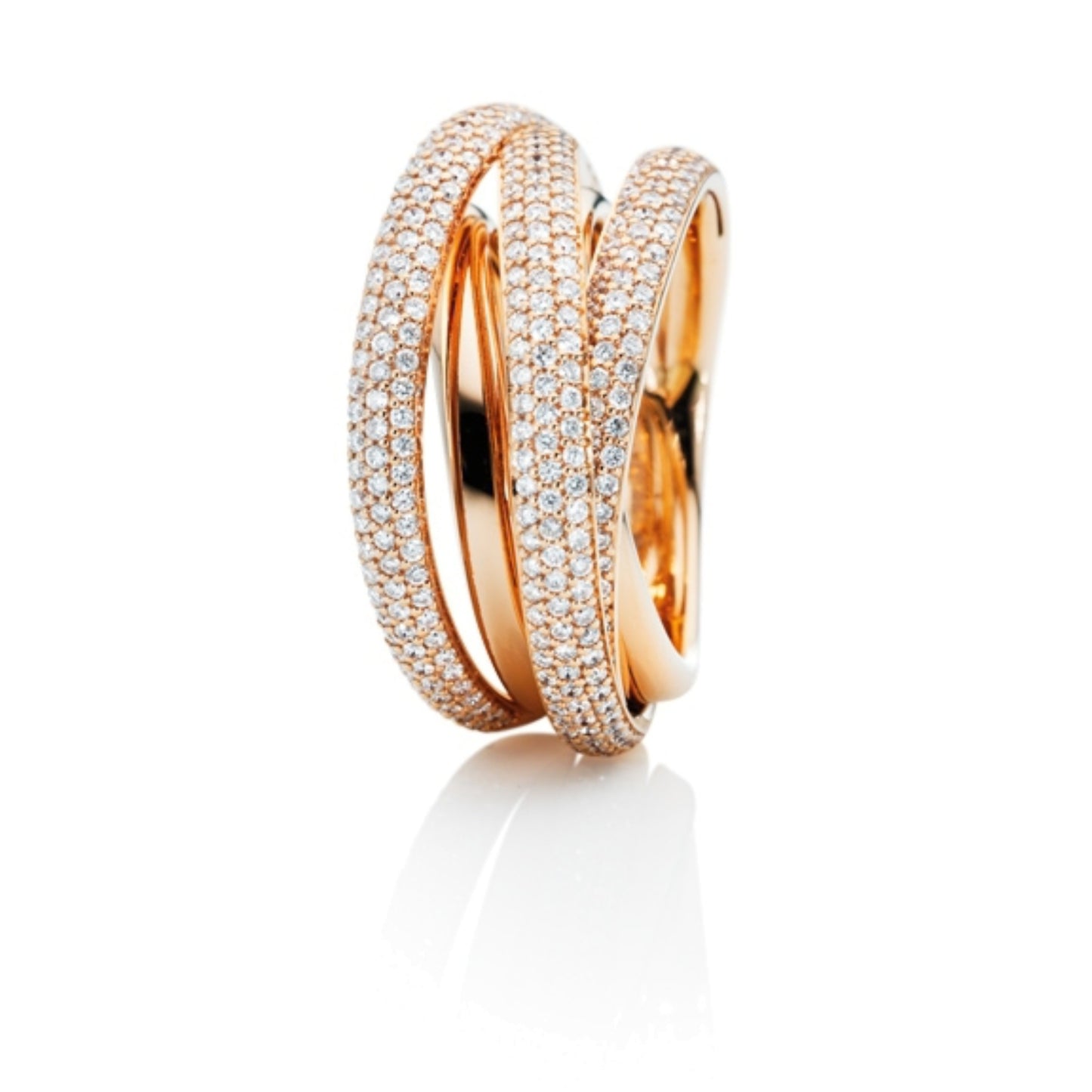 Ring Cielo, Roségold • Diamant von Capolavoro (RI9BRW02604)