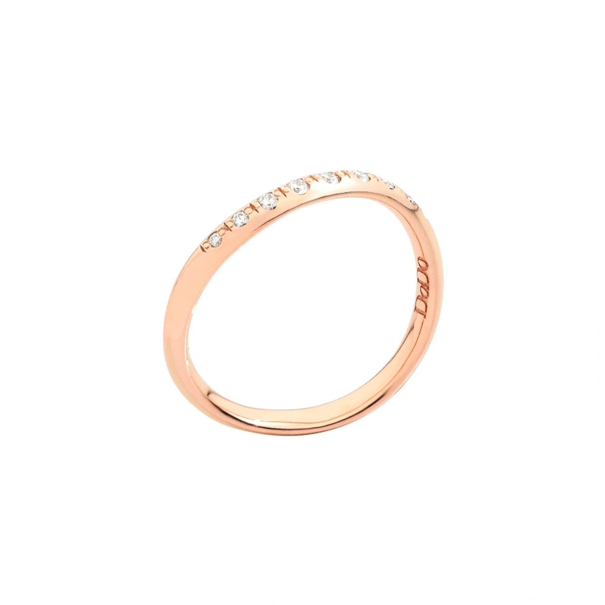 Ring Essentials, Bicolor-Gold • Diamant von DoDo (DAC2007-ESSEN-DB09R)