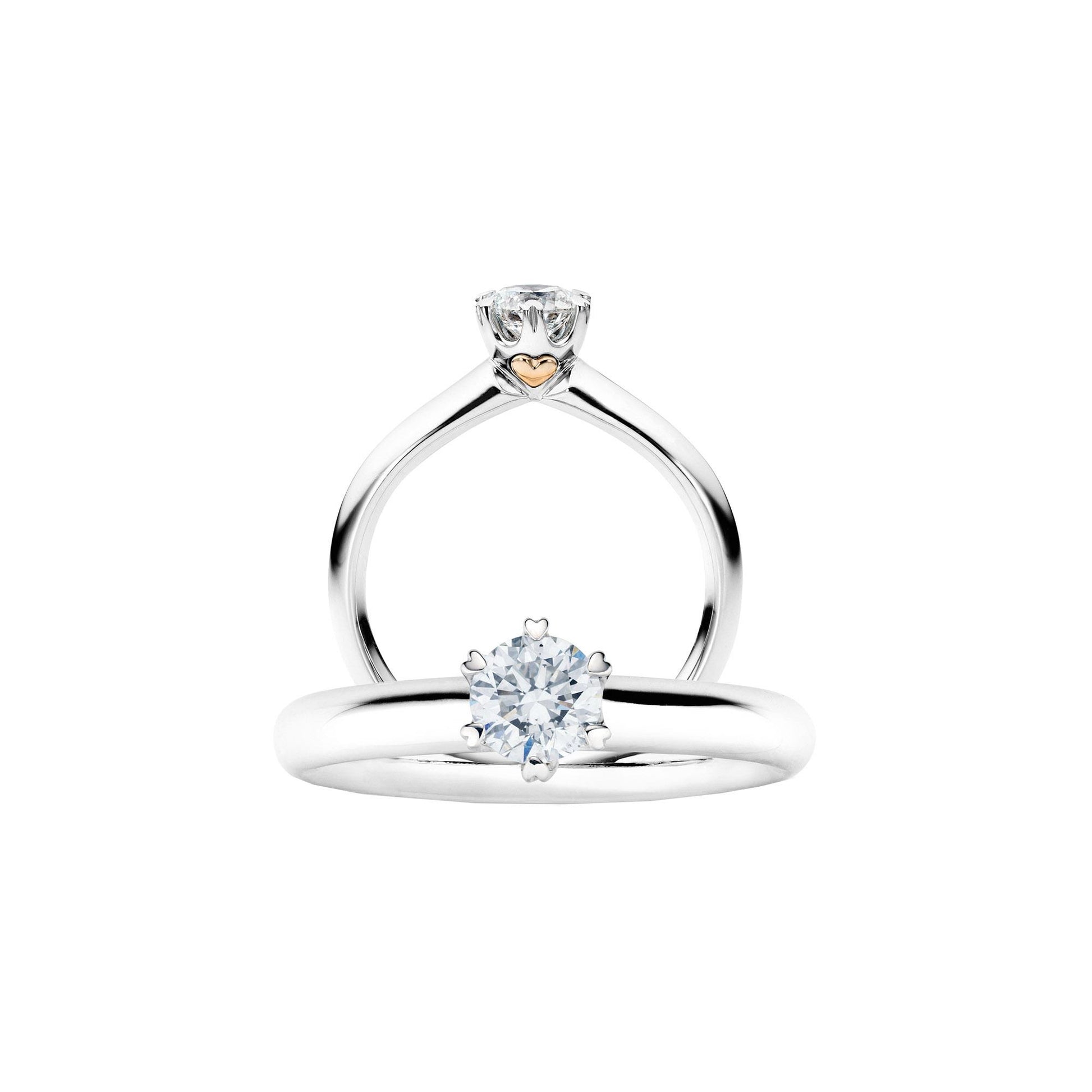 Ring True Love, Weißgold • Diamant von Capolavoro (RI8B05070.0.33TW-VS-GIA)