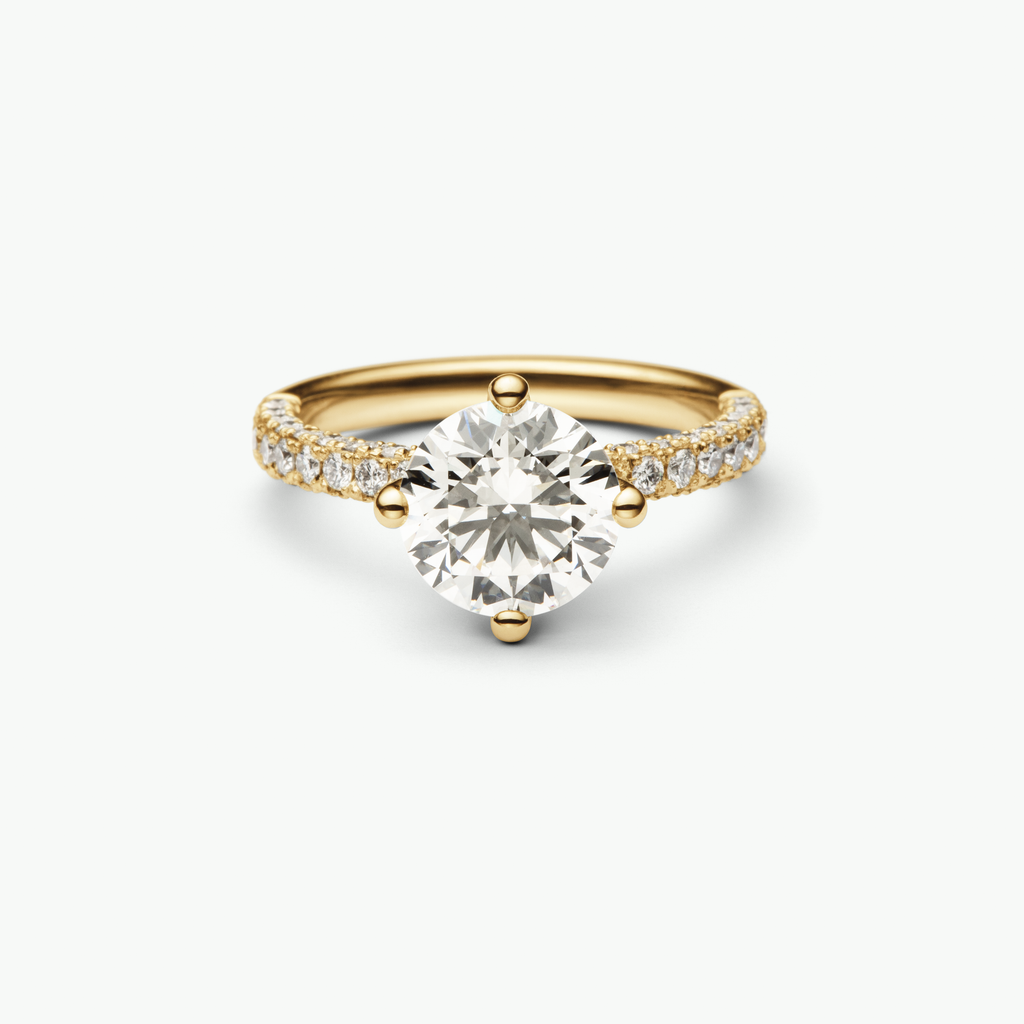 Freya Ring in Gelbgold von The Good Bling Berlin