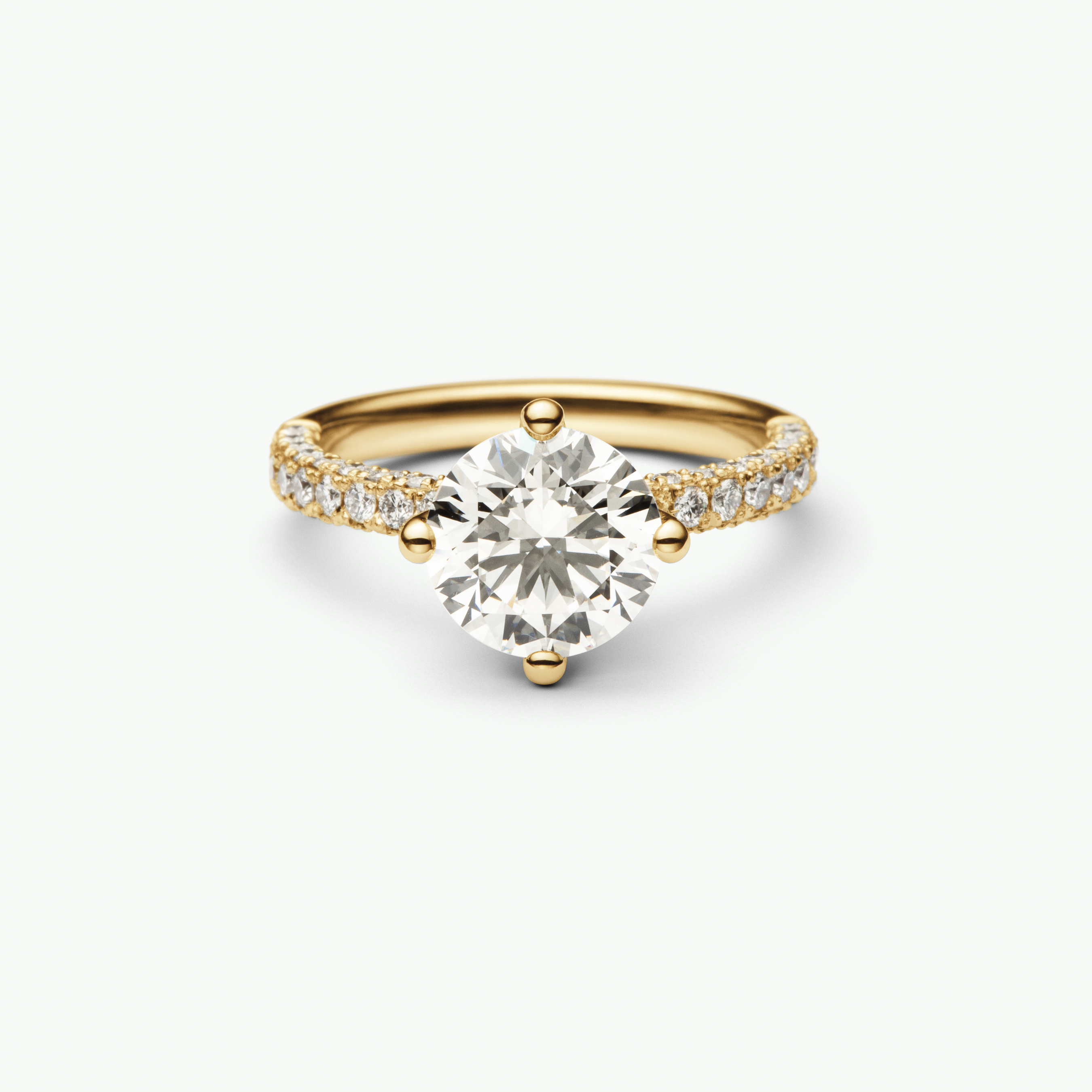 Freya Ring in Gelbgold von The Good Bling Berlin