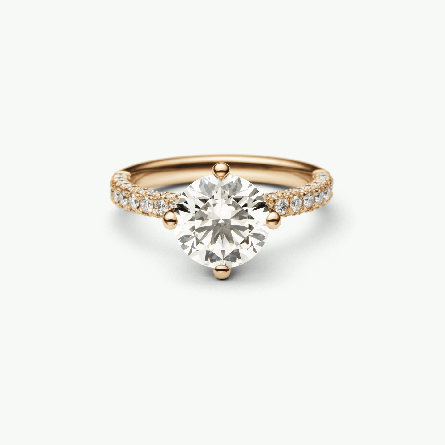 Freya Ring, Recyceltes Gold & Labordiamant