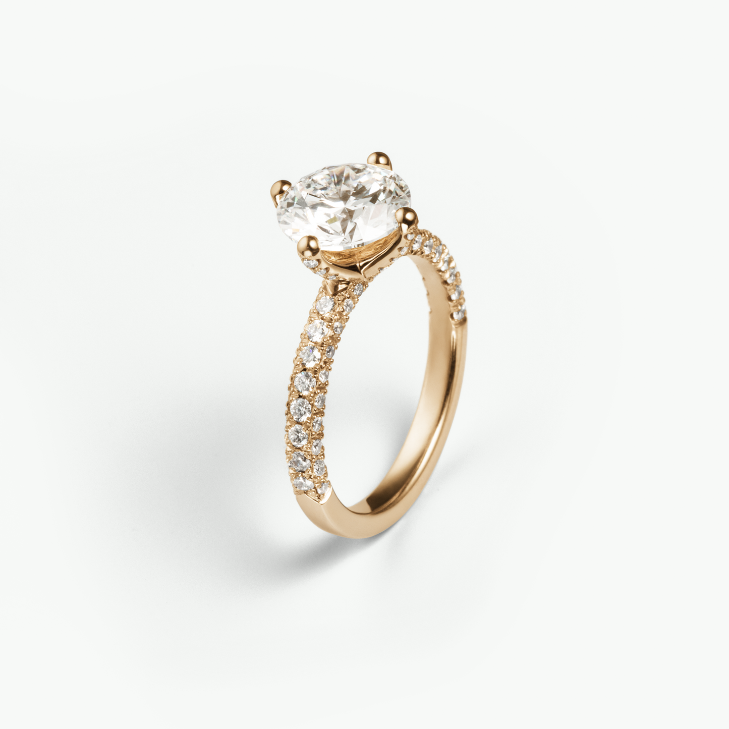 Freya Ring, Recyceltes Gold & Labordiamant