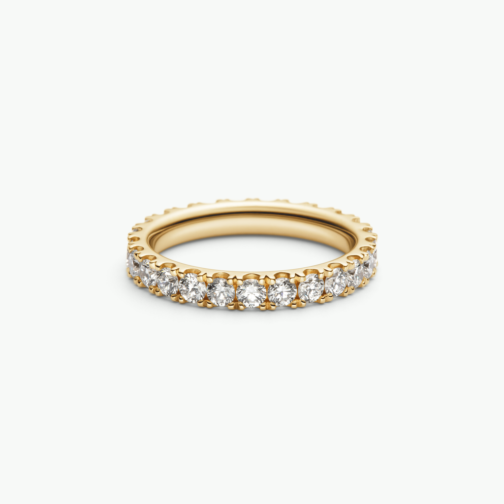 Harry Ring in Gelbgold von The Good Bling Berlin