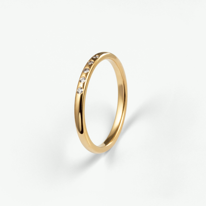 Kim Ring in Gelbgold von The Good Bling Berlin