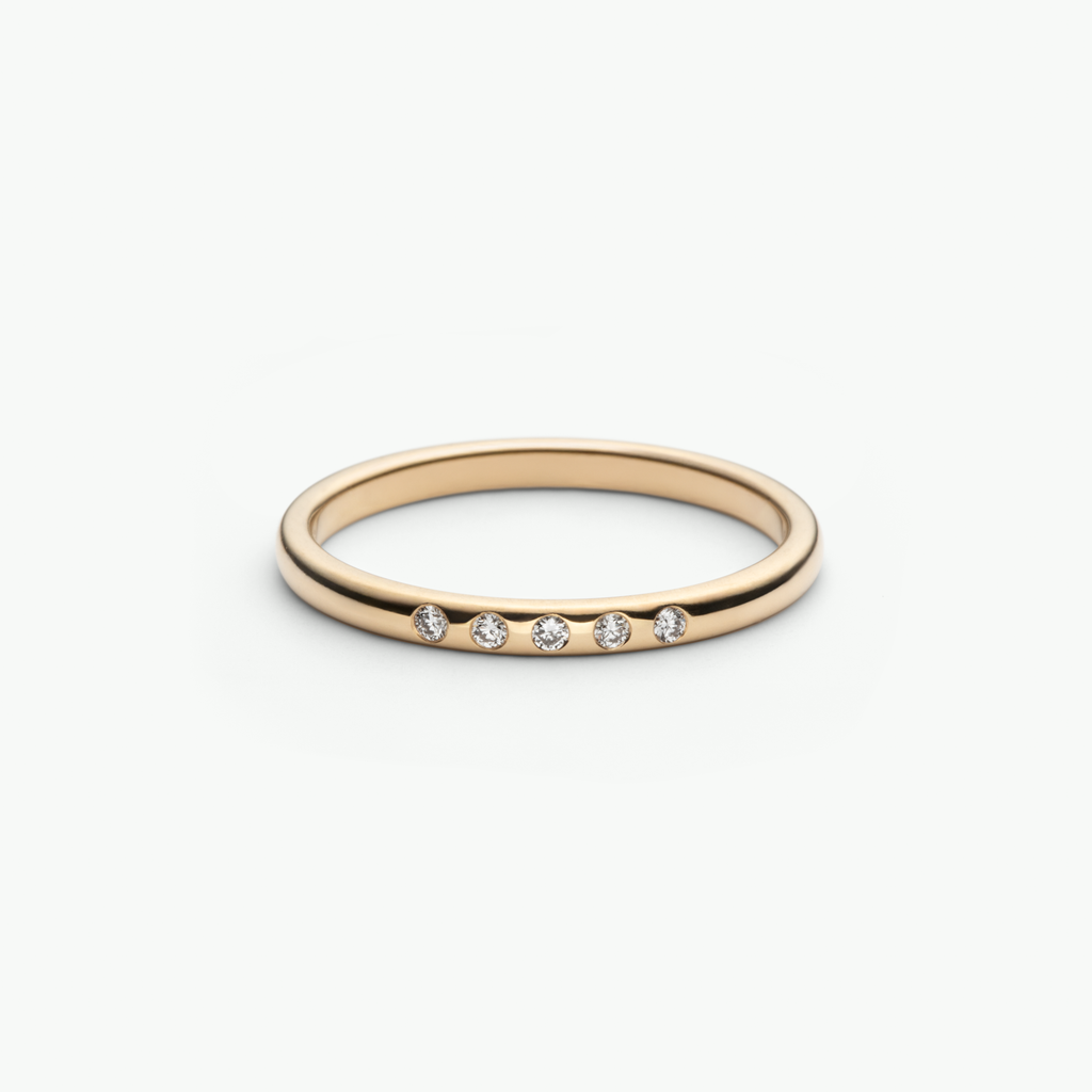 Kim Ring in Gelbgold von The Good Bling Berlin