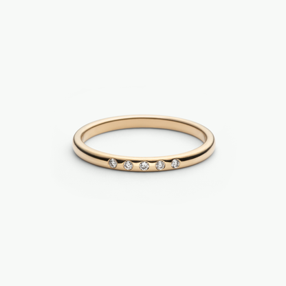 Kim Ring in Gelbgold von The Good Bling Berlin
