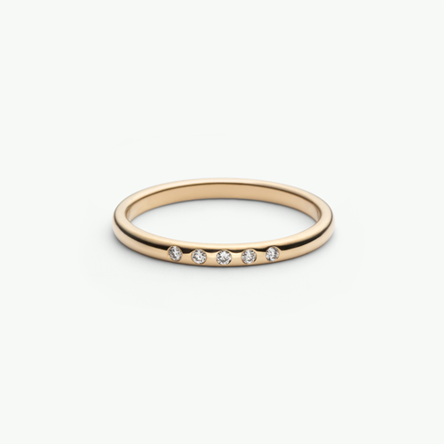 Kim Ring in Gelbgold von The Good Bling Berlin