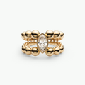 Pippa Ring Marquise in Gelbgold von The Good Bling Berlin