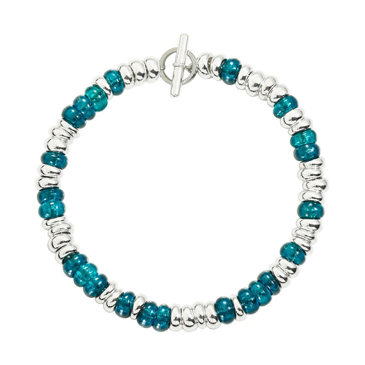 Rondelle-Armband, Edelstahl von DoDo (DBC2004-RONDE-VP0AG)