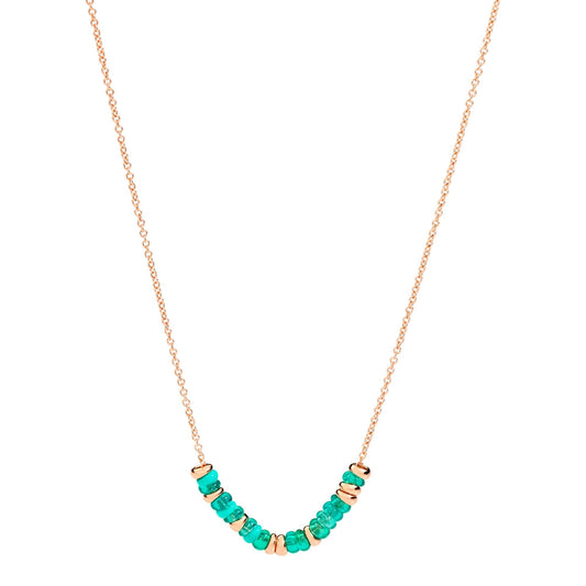 Rondelle-Halskette, Silber von DoDo (DCC2008-RONDE-VERAG)