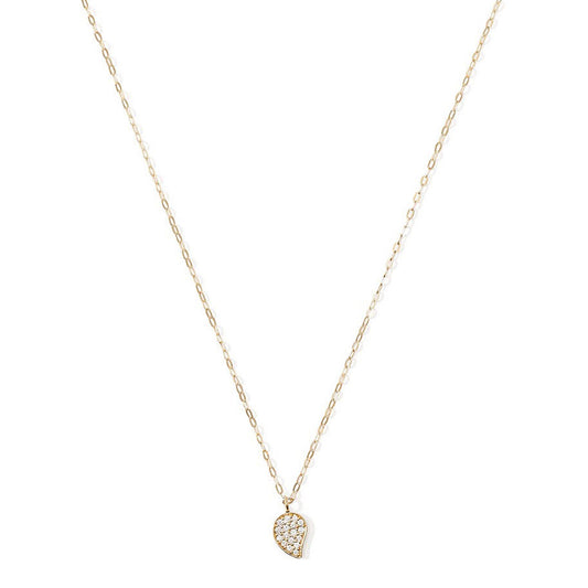 SPARKLE Drop Kette - C-Spa-1-Dr-p-yg-45