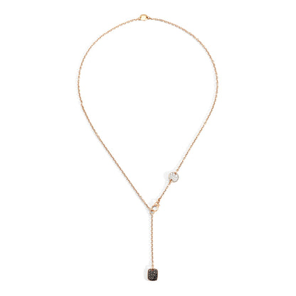 Sabbia Lariat Halskette, Roségold • Diamant von Pomellato (PCC011007BWRDBX00)