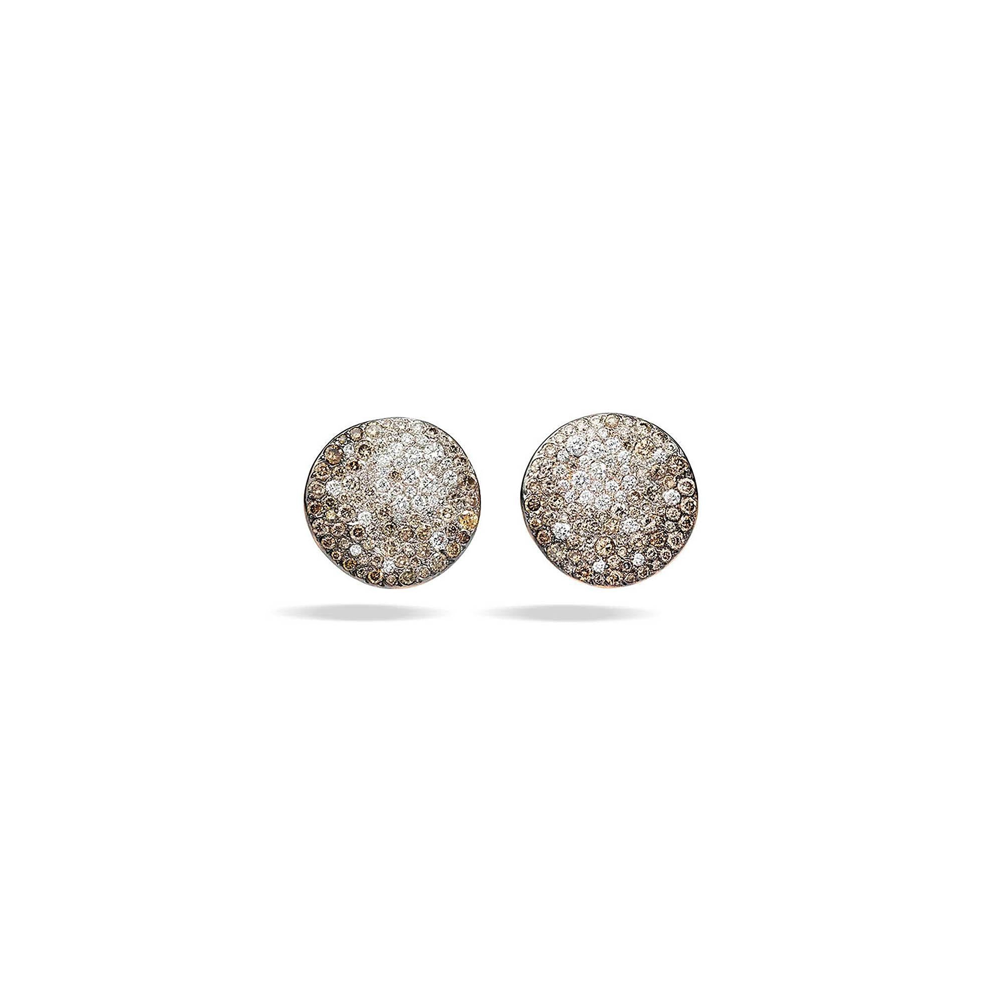 Sabbia Ohrringe Clip-Version, Roségold • Diamant von Pomellato (POB6071O7000DBX00)