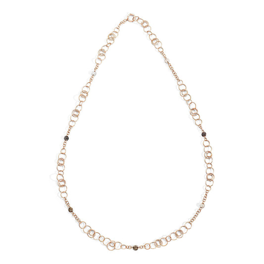 Sabbia Sautoir Halskette, Roségold • Diamant von Pomellato (PCC001007BWRDBX00)