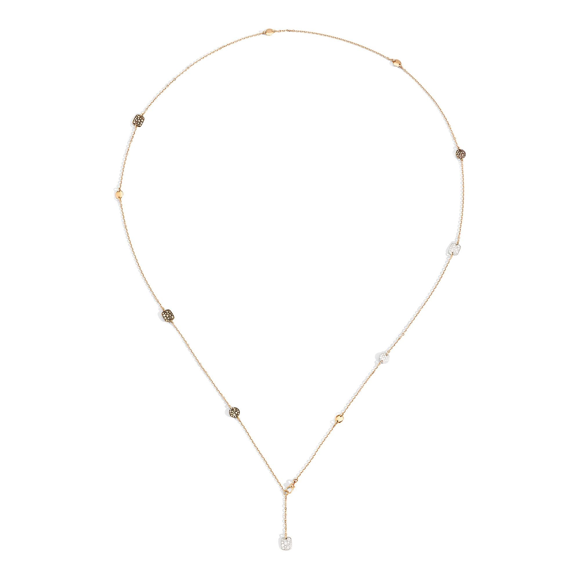 Sabbia Sautoir Halskette, Roségold • Diamant von Pomellato (PCC012A07BWRDBX00)