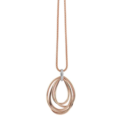 Serenata Anhänger, Roségold & Weißgold von Al Coro (P2401R) online kaufen
