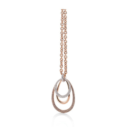 Serenata Anhänger, Weißgold & Roségold von Al Coro (P2406R) online kaufen