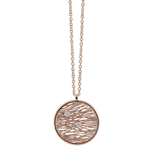 Serenata Collier, Bicolor-Gold • Diamant von Al Coro (NC257WR)