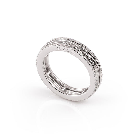 Serenata Ring, Weißgold • Diamant von Al Coro (NR904W)