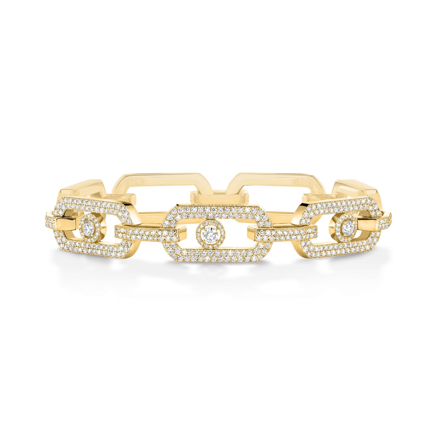 So Move XL Diamantarmband, Gelbgold • Diamant von Messika (12942-YG)