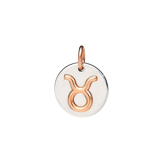 Sternzeichen-Anhänger Stier, Silber & Roségold von DoDo (DMC2005-ZODTO-0009A) online kaufen