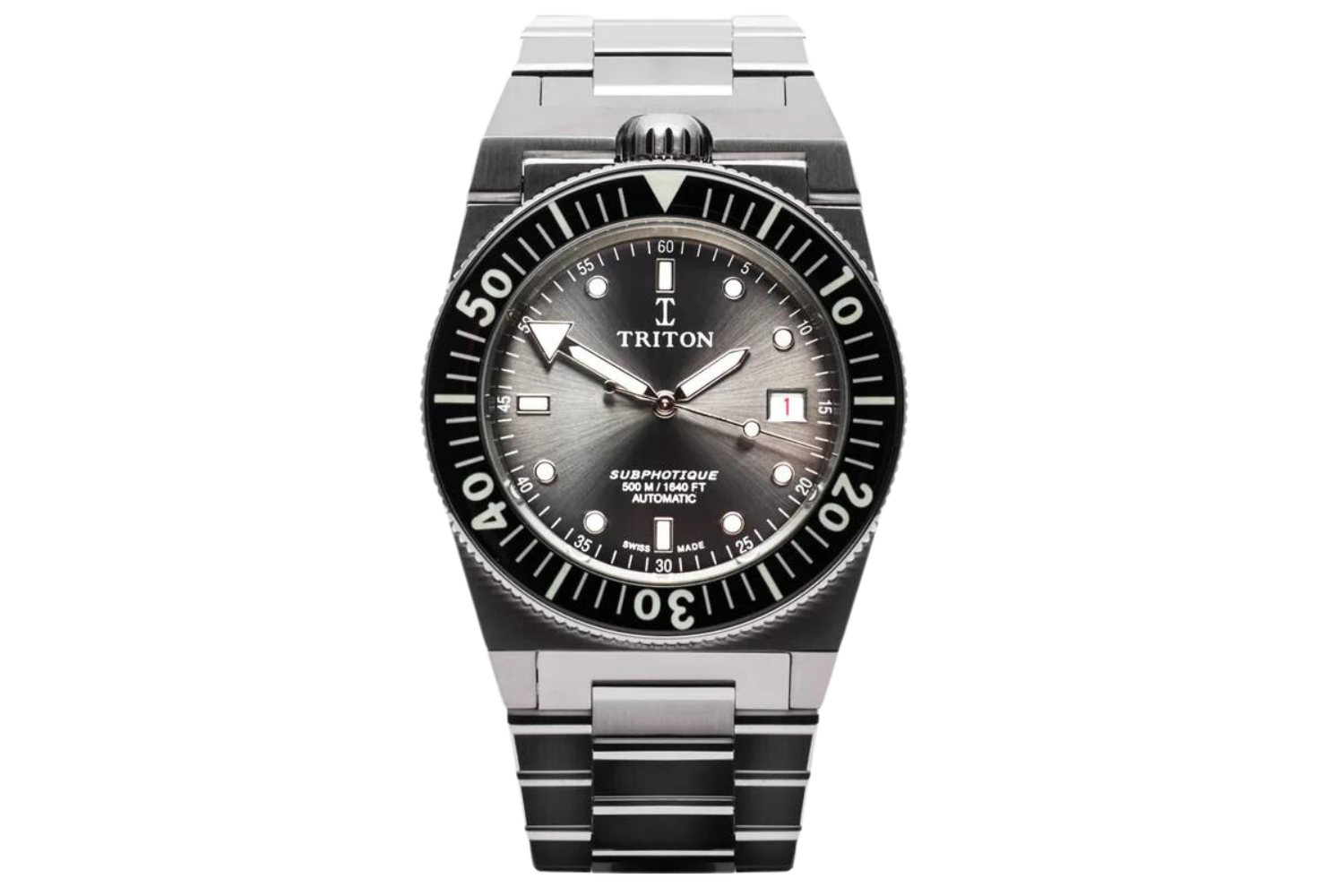 Triton Classic Pearl Grey von Tritonwatch online kaufen (Ref. TA-BSCASTEEL-PEARL)