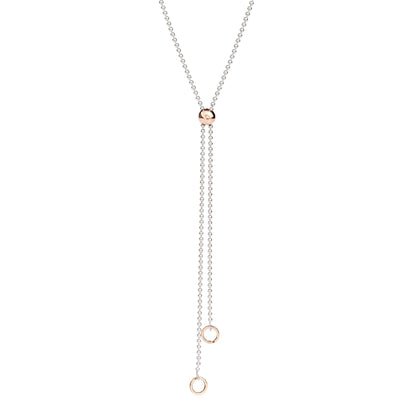 Y-Kette Bollicine, Roségold von DoDo (DCC0003-BOLLI-0009A)