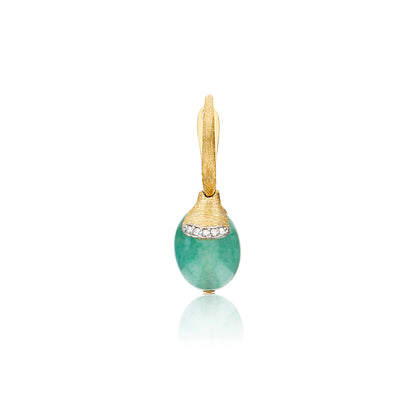 Amazzonia Ohrhänger, Gelbgold • Diamant von Nanis (OS10-603)