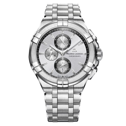 Aikon Chronograph, Edelstahl • Diamant • Quarz von Maurice Lacroix (AI1018-SS002-130-1)