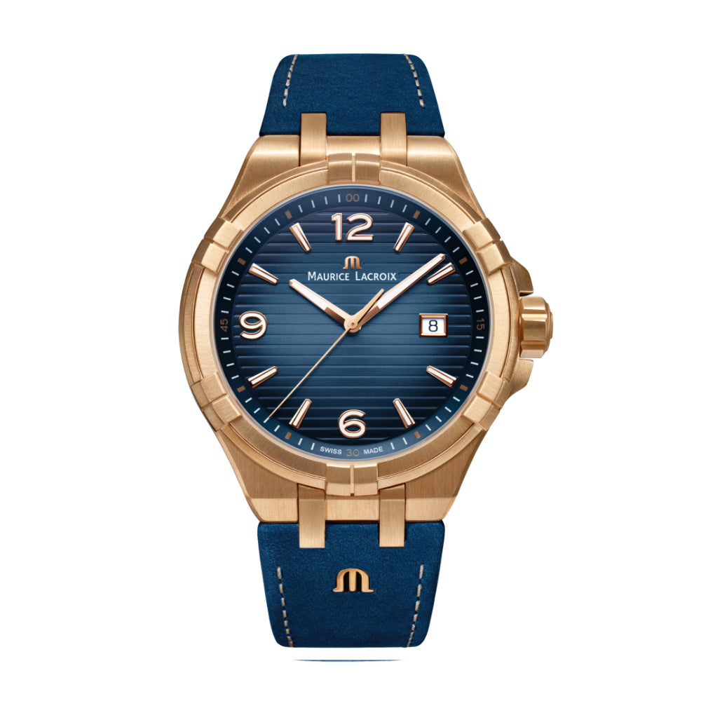 Aikon Date Limited Edition, Bicolor-Gold von Maurice Lacroix (AI1028-BRZ01-420-1)