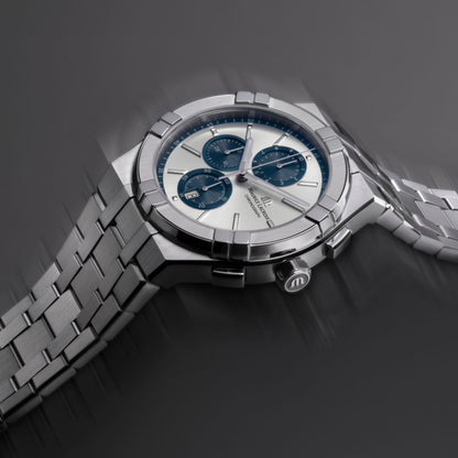 Aikon Quarz Chronograph , Edelstahl • Quarz von Maurice Lacroix (AI1118-SS002-230-1)