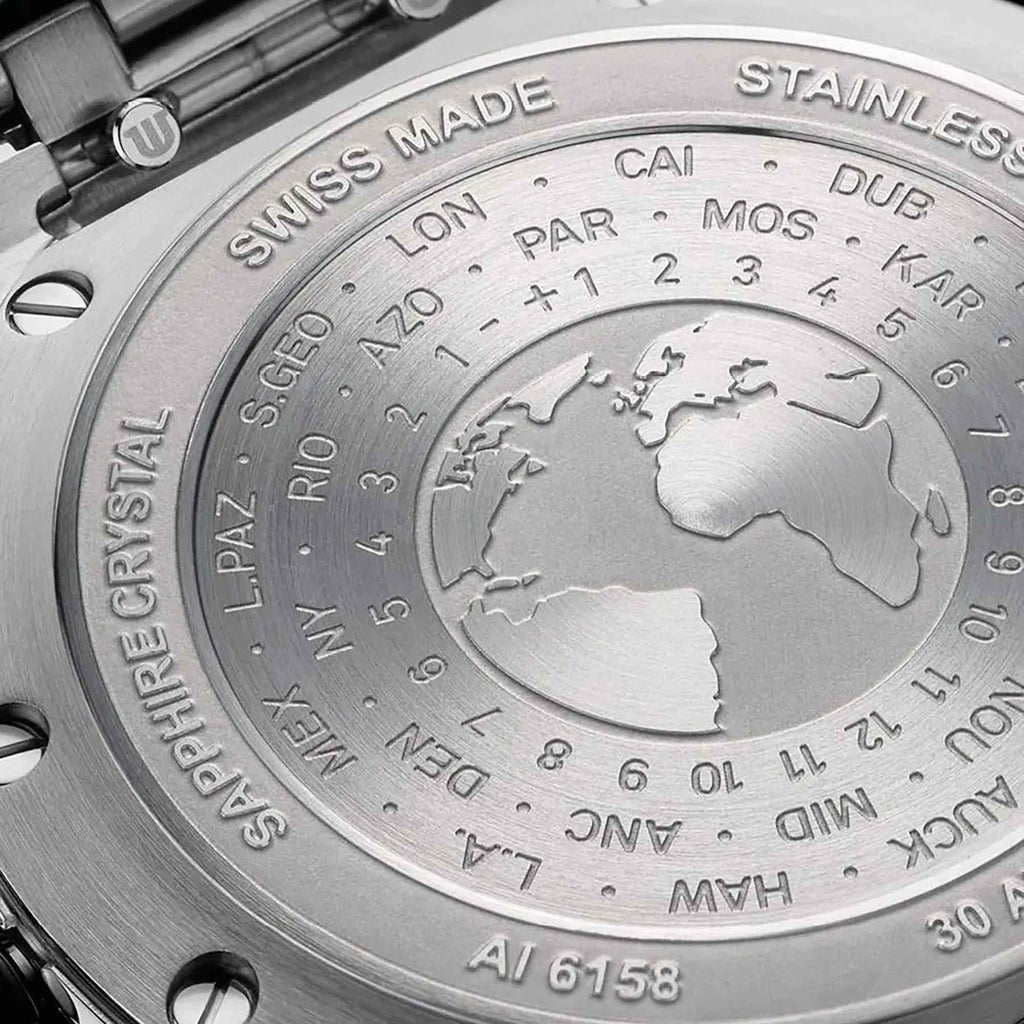 Aikon Venturer GMT, Edelstahl von Maurice Lacroix (AI6158-SS00F-330-A)