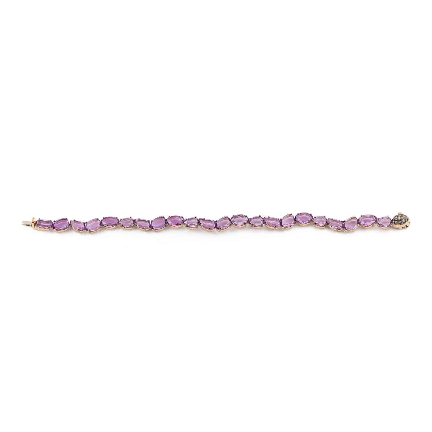 Candy Armband, Roségold • Amethyst • Diamant von Al Coro (NB8367AR)