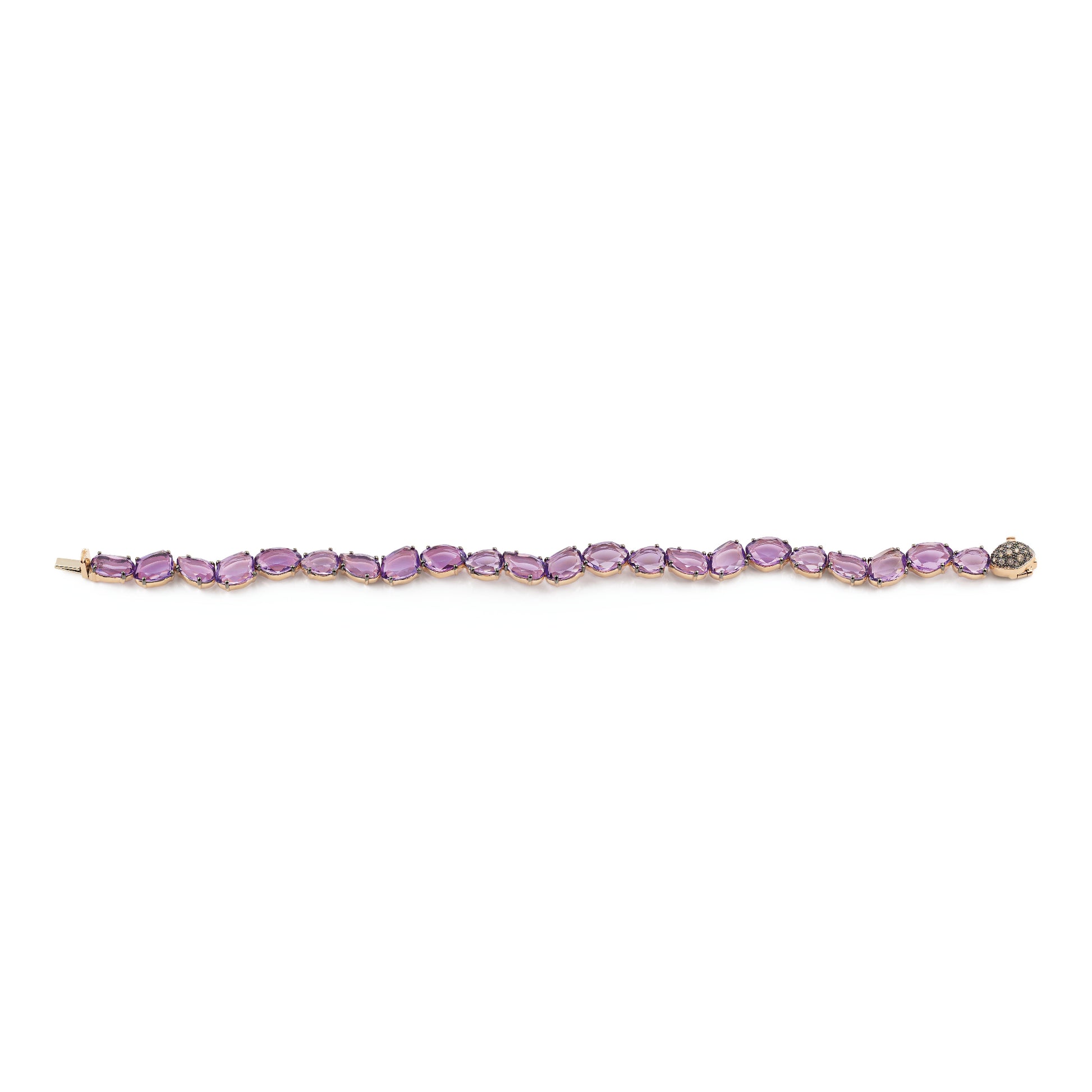 Candy Armband, Roségold • Amethyst • Diamant von Al Coro (NB8367AR)