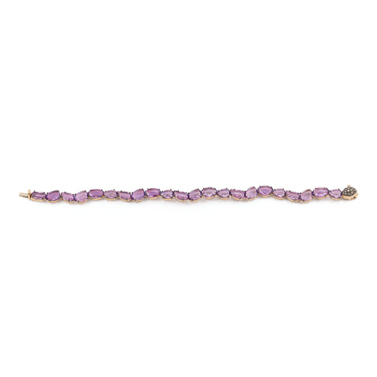 Candy Armband, Roségold • Amethyst • Diamant von Al Coro (NB8367AR)