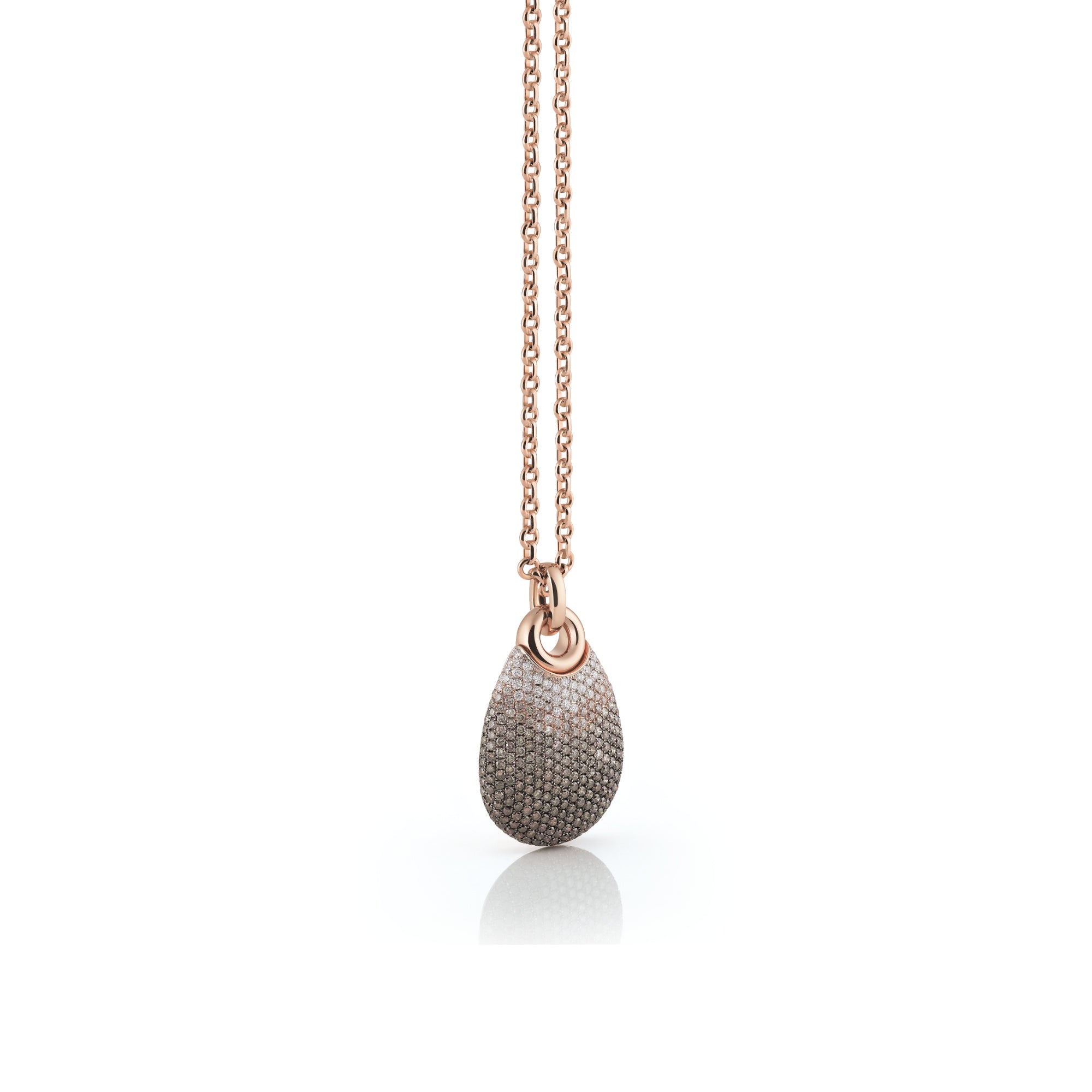 Al Coro Dolce Vita Anhänger (NP4235BD) aus Roségold mit Diamant