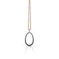 Al Coro Dolce Vita Anhänger (P2386BR) aus Bicolor-Gold mit Diamant und Saphir