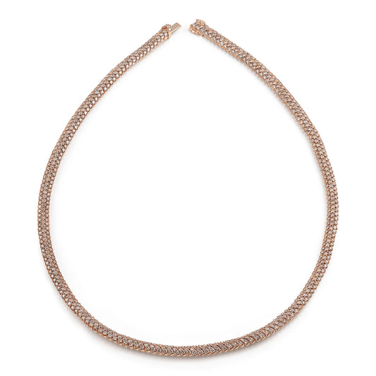 Dolce Vita Collier, Roségold • Diamant von Al Coro (TN119BR42)