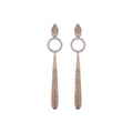 Al Coro Dolce Vita Ohrringe (E2188BDR) aus Bicolor-Gold mit Diamant